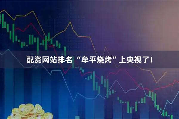 配资网站排名 “牟平烧烤”上央视了！